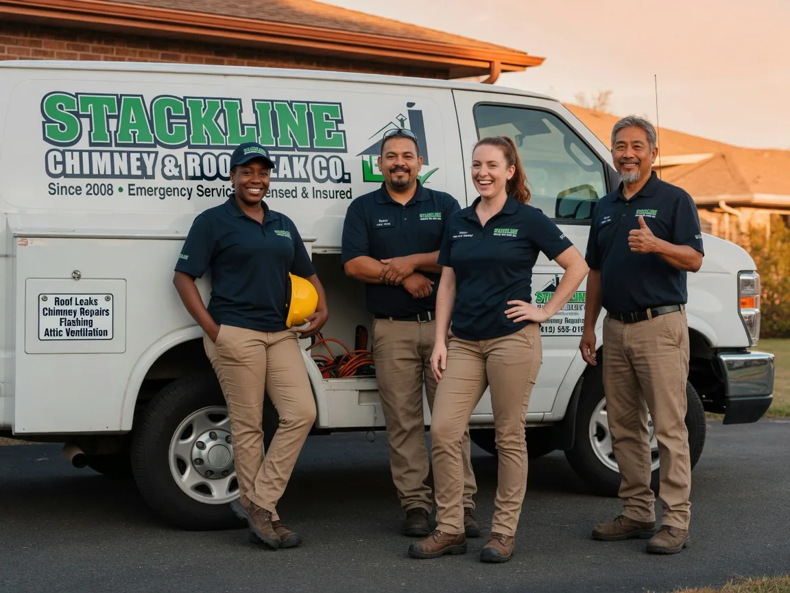 Chimney flashing repair company in Marilla, NY